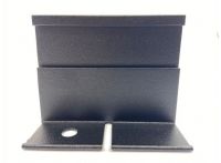 Link Edge Powder Coated Elements Black 3m